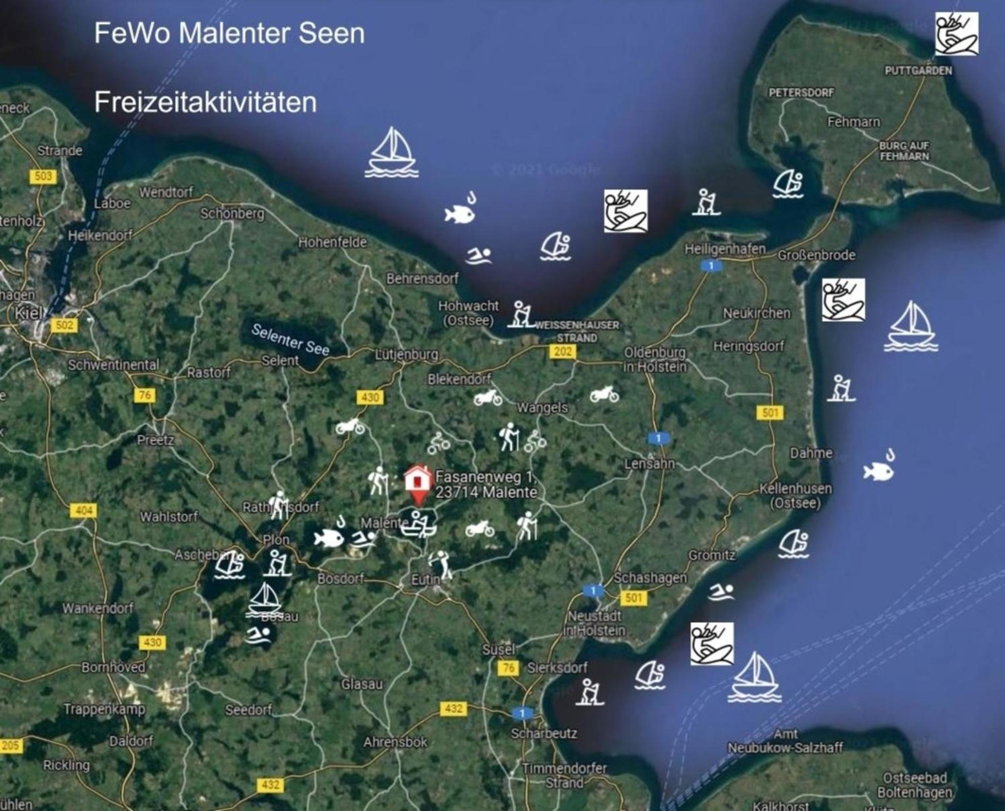 Fewo Backbord Malente Kültér fotó
